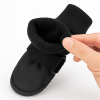 PolarPaws black soft sole waterproof outdoor dog booties for protection on damp or chilly walks - Image 3 of 0
