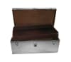 Biltmore 502-M Metal Covered Steamer Trunk Footlocker Made in USA - Image 2 of 0