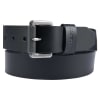 Carhartt Bridle Black Leather Silver Roller Buckle Belt A0005562-001 - Image 1 of 0