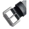 Carhartt Bridle Black Leather Silver Roller Buckle Belt A0005562-001 - Image 2 of 0