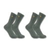 Carhartt Force Midweight Crew Sock 2 Pack SC2252M - Image 4 of 0
