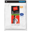 Hanes 3 Pack White V-Neck T-Shirt - 777SDG - Image 2 of 0