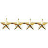 Four Star 0.5 Inch Insignia with Clutch Backs 4488 - Image 3 of 0
