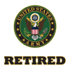 Mitchell Profit US Army Retired Crest Logo Decal D44-AR - Image 1 of 0