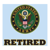 Mitchell Profit US Army Retired Crest Logo Decal D44-AR - Image 2 of 0