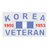 Korea Veteran Ribbon Decal D50 - Image 2 of 0