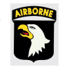 US Army 101st Airborne Shield Decal D62-A - Image 2 of 0