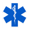 EMS EMT Star Of Life Decal D75 - Image 1 of 0