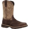 Rocky Ride LTE 11 Inch Soft Toe Waterproof Pull On Slip Resistant Western Work Boot RKW0476 - Image 3 of 0