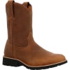 Rocky Monocrepe 9 Inch Round Toe Unlined Pull On Western Work Boot RKW0461 - Image 3 of 0