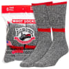 Railroad Socks Grey and Red Crew Socks 6014 - Image 1 of 0