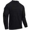 Rothco Black Zip Combat Shirt 10216 - Image 3 of 0