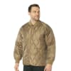Rothco Coyote Quilted Woobie Jacket - 10445 - Image 2 of 0