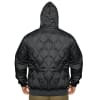 Rothco Black Quilted Woobie Hooded Sweatshirt - 10490 - Image 4 of 0