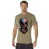 Rothco US Flag Bearded Skull T-Shirt 10822 - Image 2 of 0