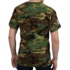 Rothco Woodland Camo US Flag T-Shirt 11047 - Image 4 of 0