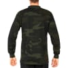 Rothco Midnight Woodland Camo Long Sleeve Henley T-Shirt 21045 - Image 4 of 0