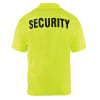 Rothco Safety Green Moisture Wicking Security Polo Shirt 32170 - Image 3 of 0