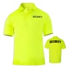 Rothco Safety Green Moisture Wicking Security Polo Shirt 32170 - Image 4 of 0