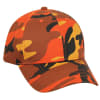 Rothco Orange Camo Low Profile Cap - 3884 - Image 2 of 0