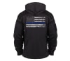 Rothco Black Thin Blue Line Concealed Carry Hoodie 52071 - Image 2 of 0