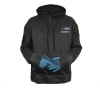 Rothco Black Thin Blue Line Concealed Carry Hoodie 52071 - Image 3 of 0