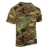 Rothco Woodland Camo With Pocket T-Shirt - 6667 - Image 2 of 0