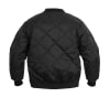 Rothco Black Diamond Quilted Flight Jacket 7230 - Image 4 of 0