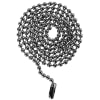 Rothco Black Dog Tag Chain 8394 - Image 3 of 0
