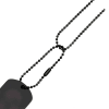 Rothco Black Dog Tag Chain 8394 - Image 5 of 0
