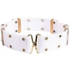 Rothco White Pistol Belt With Metal Buckles Belts - 9059 - Image 1 of 0