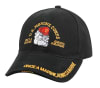 Rothco Black Marines Bulldog Cap - 9339 - Image 2 of 0