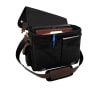 Rothco Black Leather Canvas Laptop Bag - 9682 - Image 3 of 0