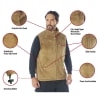Rothco E.C.W.C.S. Coyote Brown Fleece Vest 97385 - Image 5 of 0
