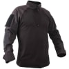 Rothco Black Military Zip Combat Shirt 99010 - Image 1 of 0