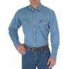 Wrangler Stonewash Denim Western Shirt 70127SW - Image 1 of 0