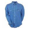 Wrangler Stonewash Denim Western Shirt 70127SW - Image 2 of 0