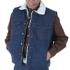 Wrangler Sherpa Lined Denim Vest 74131PW - Image 1 of 0