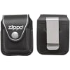 Zippo Black Leather Pouch With Clip 17060 - Image 1 of 0