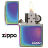 ZIPPO Logo Lighter with Spectrum Finish 19003 - Image 2 of 0