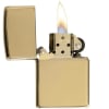 Zippo Classic Brushed Brass Lighter 204B - Image 3 of 0