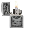 Zippo Jack Daniels Pewter Emblem Lighter 250JD.427 - Image 3 of 0