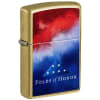 Zippo  Folds of Honor Clouds Design Lighter - 47095 - Image 2 of 0