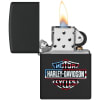 Zippo Harley-Davidson Flag Logo Design Lighter - 47101 - Image 3 of 0