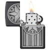 Zippo American Metal Emblem Lighter 49639 - Image 3 of 0