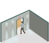 Green Illuminated Push To Exit Button, 2 inch X 4 inch - Image 3 of 0