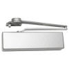 320G 6-3/4 in. x 2-3/8 in. Commercial Door Closer With Deadstop Parallel Arm, Adjustable Spring Size 1-6, Aluminum Finish - Image 1 of 0