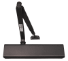 63Z0 12 in. x 3/4 in. Commercial Door Closer With Full Cover, Tri Pack, Adjustable Barrier Free To Size 6 Spring, 695 Dark Bronze Finish - Image 1 of 0