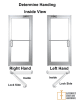 Adams Rite Deadlock Right Hand Lever Pull Handle With Open or Closed Lock Indicator, Silver Finish - Image 3 of 0
