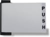 United States Aluminum Storefront Door Push To The Right Exit Paddle Handle, Aluminum Finish - Image 1 of 0